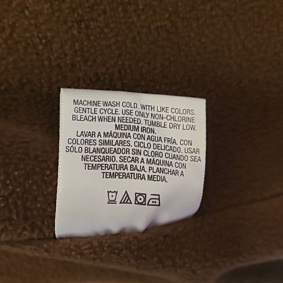 Covington soft flannel brown/red check/ brown lining/ button down shirt/jacket - Picture 6 of 9